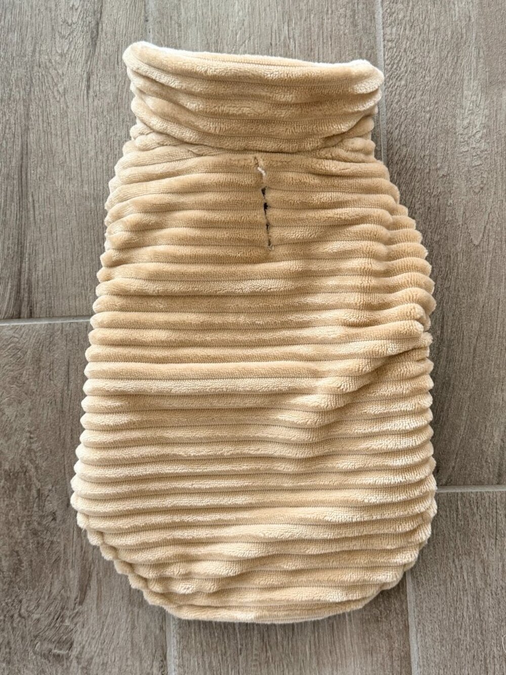 Friends Forever Tan Corduroy Dog Jacket (Small)